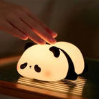 Cute Panda Character Silicone Lamp