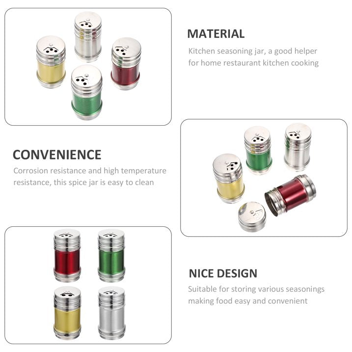 Stainless Steel Namak Dani (Silver)