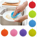 Multicolor Dishwashing Cleaning Scrubber