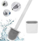 Silicone Toilet Brush with stickon