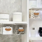 Wall-mounted Self-adhesive Cosmetic Organizer (2 Pcs)