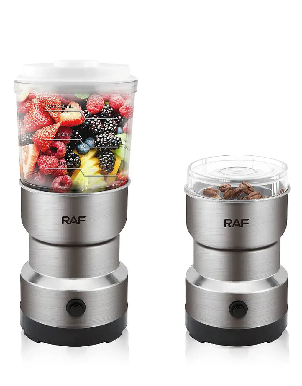 2 in 1 Stainless Steel Juicer & Grinder