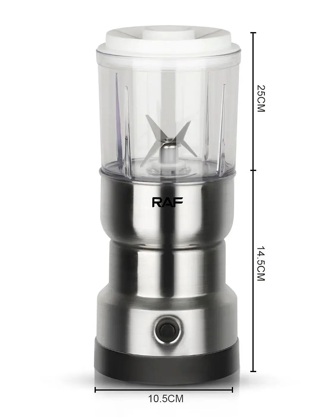 2 in 1 Stainless Steel Juicer & Grinder