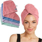 Microfiber hair Cap Towel (Random Color)