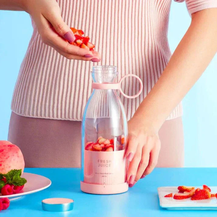 Electric Mini Portable Juicer Blender