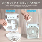 Spray Humidifier Water Cooling Fan