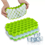 SILICON ICE CUBE TRAY WITH LID