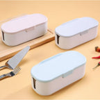 Separated Seasoning Spice Box With Spoon