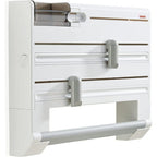 4-In-1 Wall-Mounted Kitchen Roll Holder