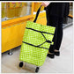 Foldable Shopping Trolley Bag With Wheels