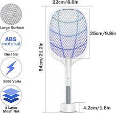 Fly Batting Racket Mosquito Bats Racket Killer Five Nights Mosquito Killer Racket Recharg ...