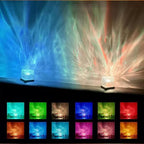 USB Rechargeable Cube Wave Lamp