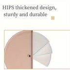 Semicircle cosmetic organizer