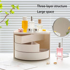 Semicircle cosmetic organizer