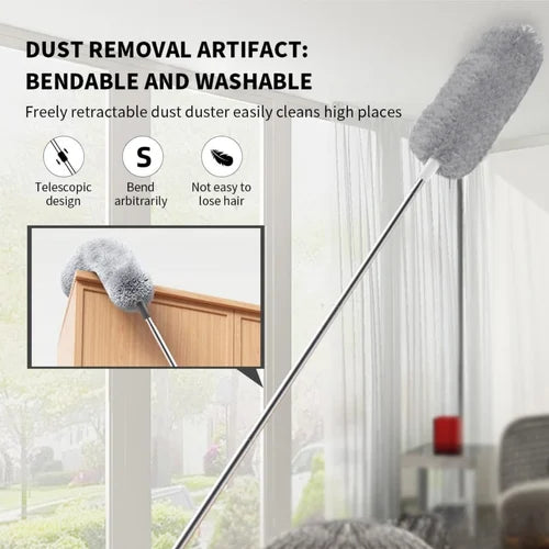 Foldable Cleaning Grey Duster