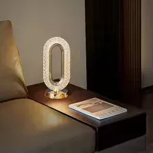 Modern Luxurious Nordic Desk Lamp with Crystal Design