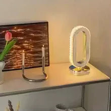 Modern Luxurious Nordic Desk Lamp with Crystal Design