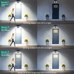 Double Head Solar Wall Lamp with Sensor