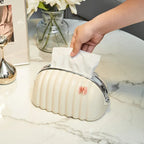 Premium Plastic Tissue Holder Canister