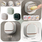 Quick-Drain Wall Mounted Soap Organizer