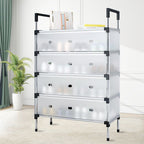 Multilayer Dustproof Shoes Rack – Spacious & Durable Organizer