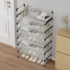 Multilayer Dustproof Shoes Rack – Spacious & Durable Organizer