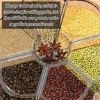 Rotating Rice Dispenser – 360° Grain Storage Organizer
