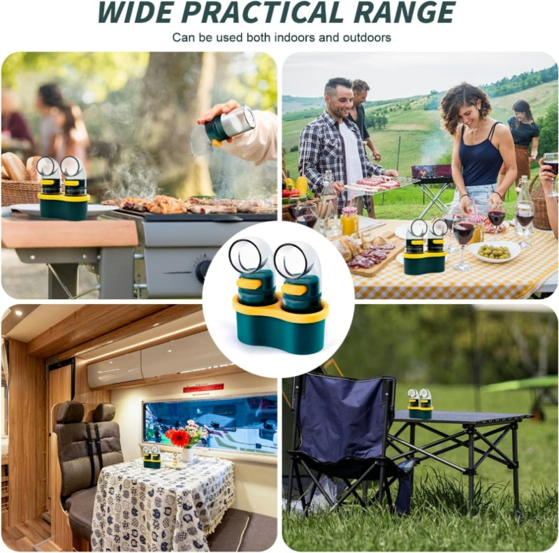 Spice Bottle 3 Pcs Set with Stand