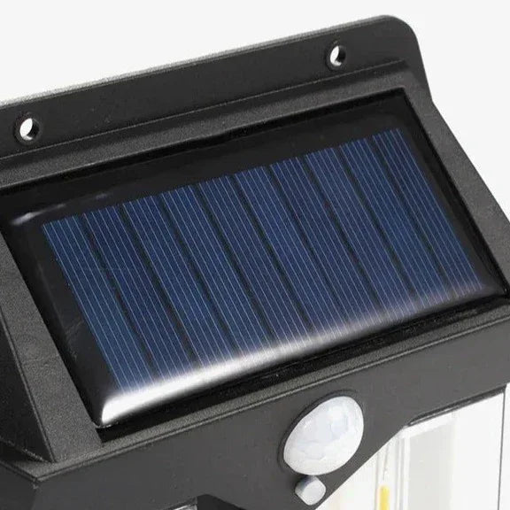 Double Head Solar Wall Lamp with Sensor