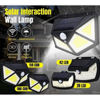 Solar interaction wall light Bk 100