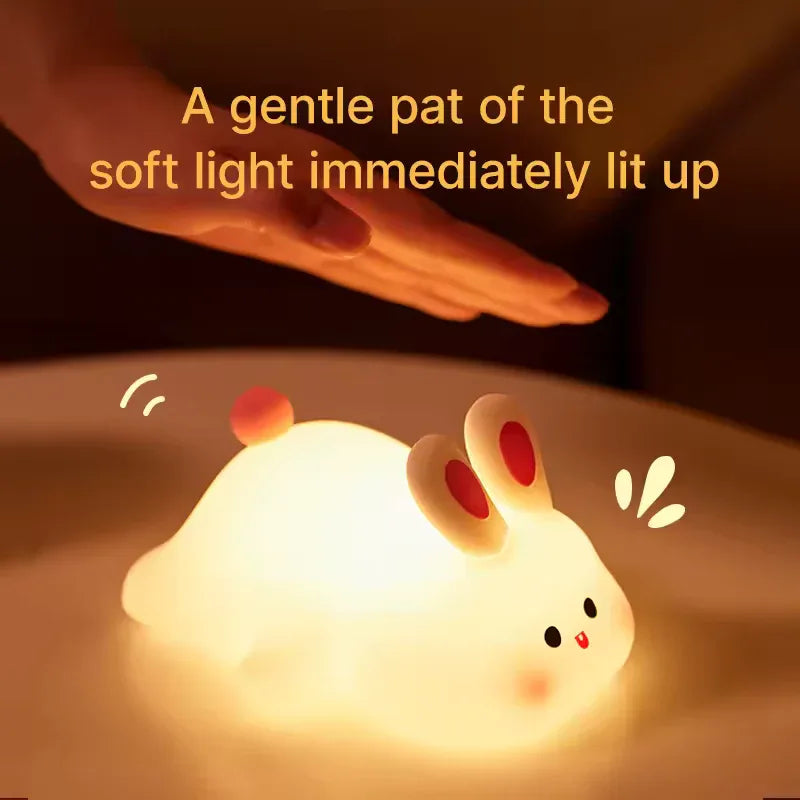 Rabbit Character Silicone Lamp