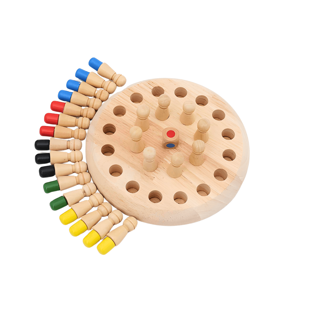 Memory Chess Wooden Memory Game