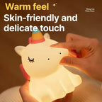 Unicorn Character Silicone Lamp